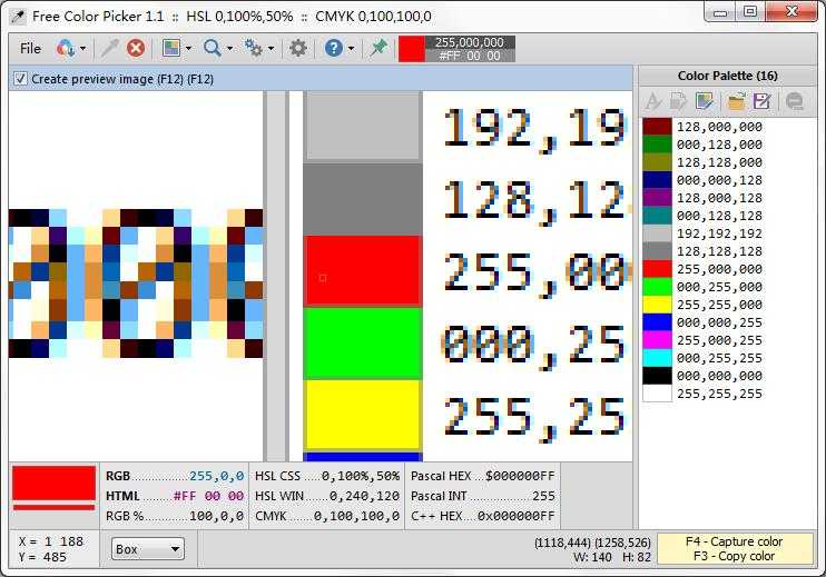 Free Color Picker