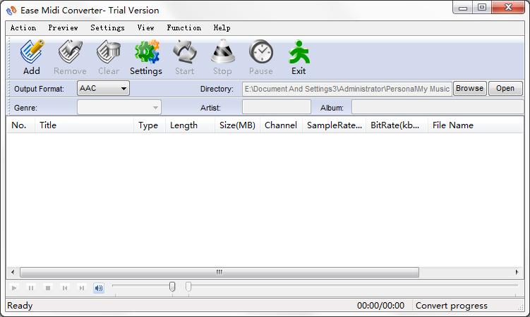 EASE Midi Converter