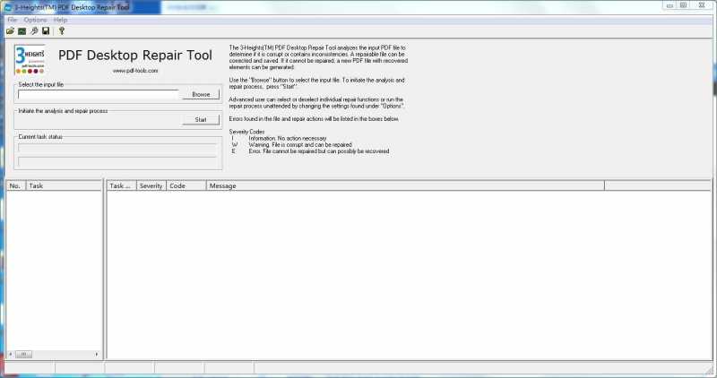 3-Heights PDF Desktop Repair Tool