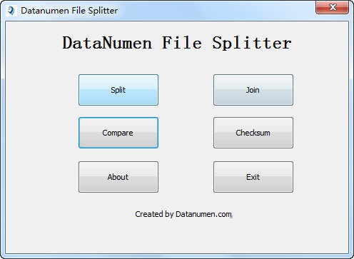 DataNumen File Splitter