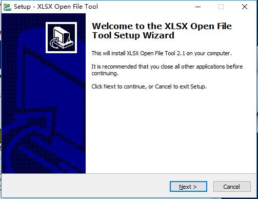 XLSX Open File Tool