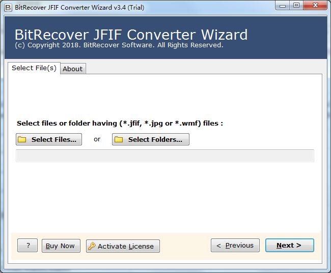 BitRecover JFIF Converter Wizard