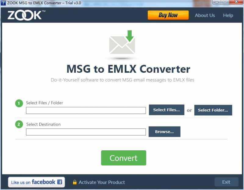 ZOOK MSG to EMLX Converter