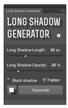 Long Shadow Generator