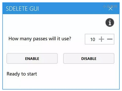 SDelete Gui