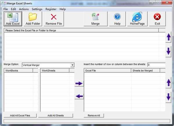 Merge Excel Sheets