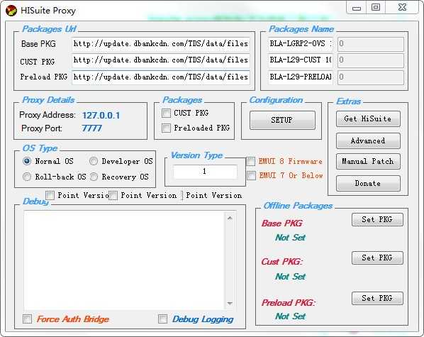 Hisuite Proxy