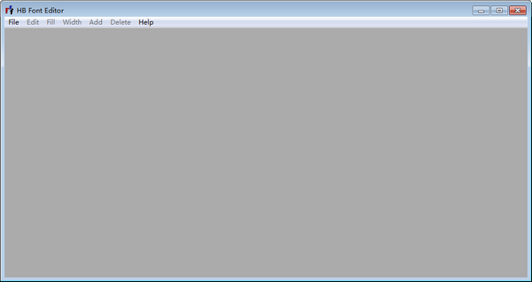 HB font Editor