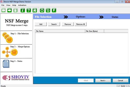 Shoviv NSF Merge