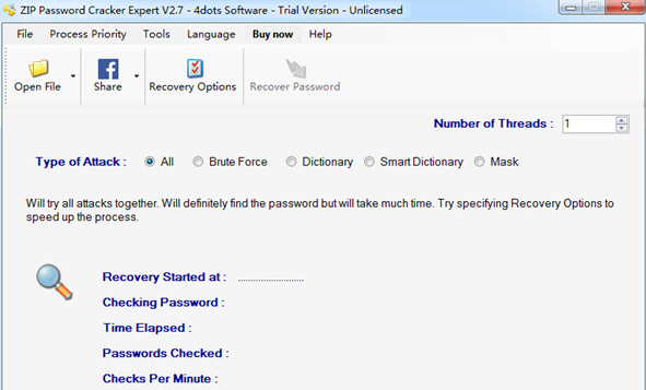 ZIP Password Cracker Expert