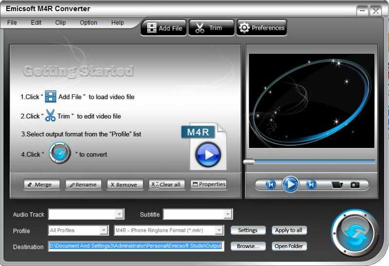 Emicsoft M4R Converter