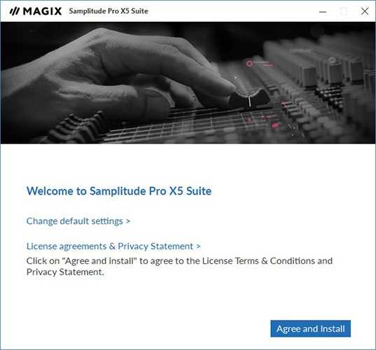 MAGIX Samplitude Pro X5 Suitev