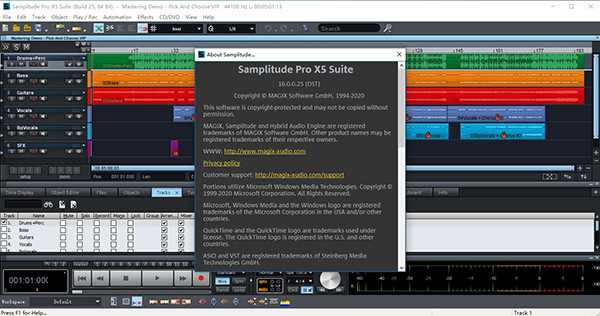 MAGIX Samplitude Pro X5 Suitev