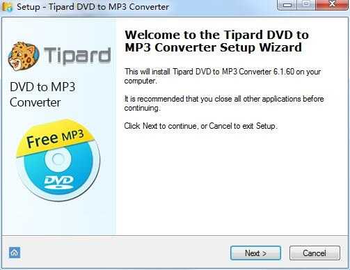 Tipard DVD to MP3 Converter