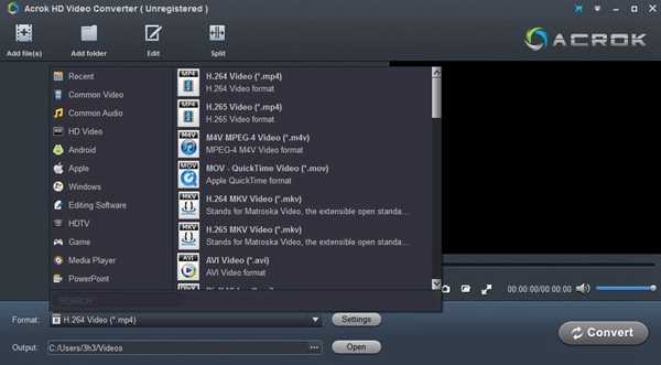 Acrok HD Video Converter