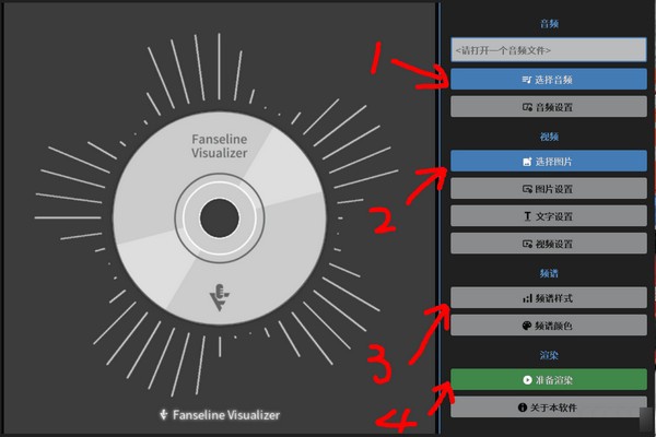 Fanseline Visualizer