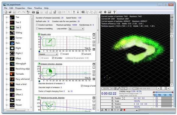 Magic Particles3D