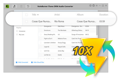 NoteBurner iTunes DRM Audio Converte