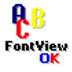 FontViewOK(字体浏览软件) V7.66 多国语言绿色版
