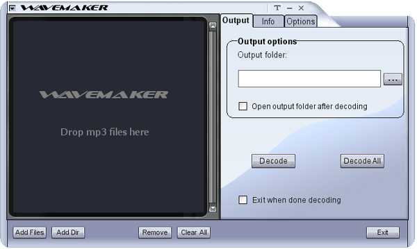 WaveMaker MP3 to WAV Converter