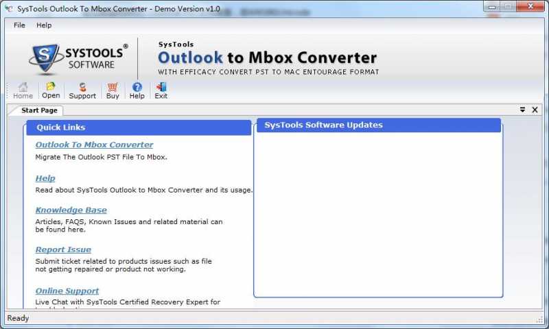 SysTools Outlook to MBOX