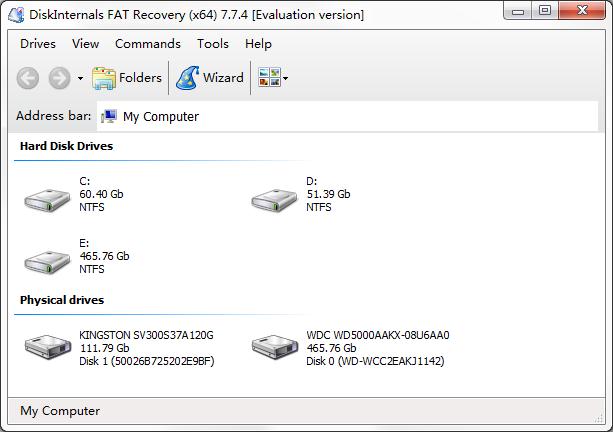 DiskInternals FAT Recovery