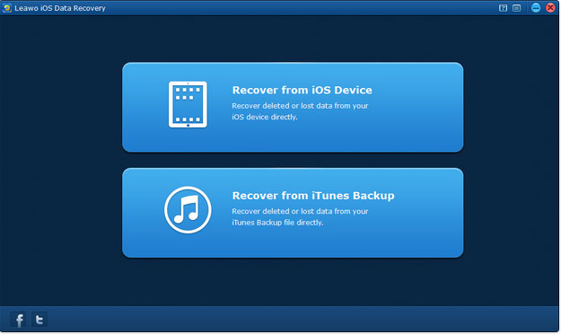 Leawo iOS Data Recovery