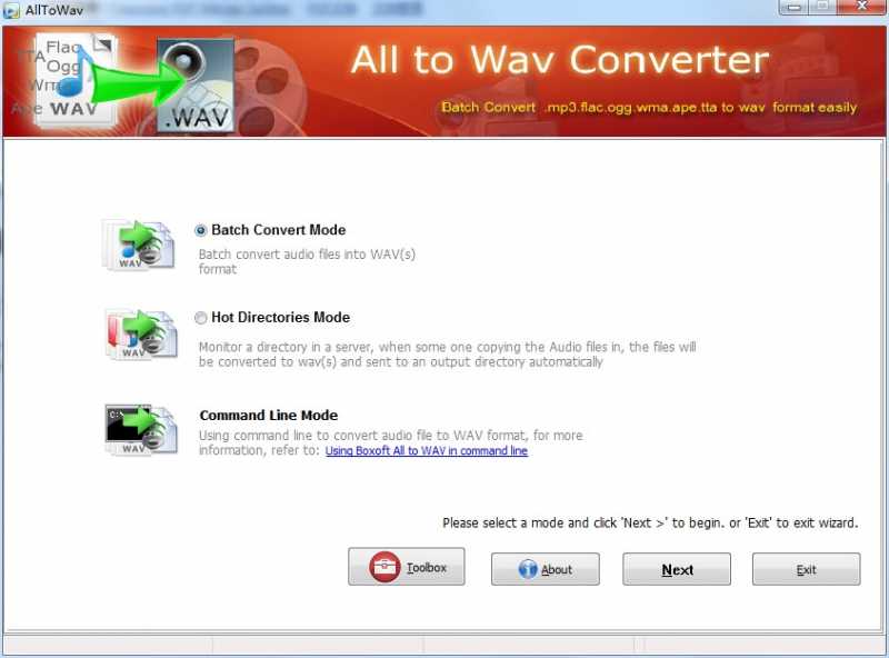 Boxoft All to Wav Converter