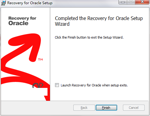 Recovery for Oracle