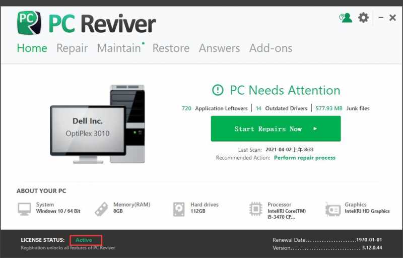 ReviverSoft PC Reviver