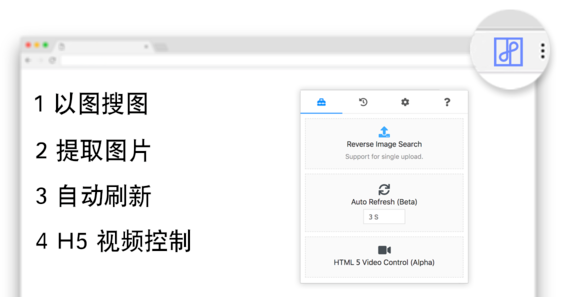 二箱以图搜图Chrome插件