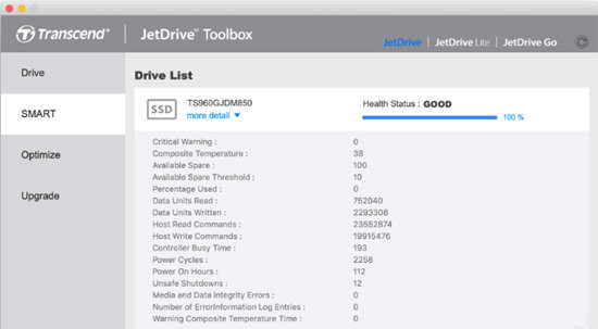 JetDrive Toolbox