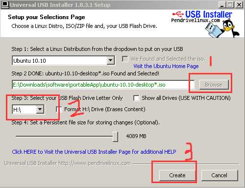 Universal USB Installer