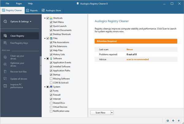  Auslogics Registry Cleaner