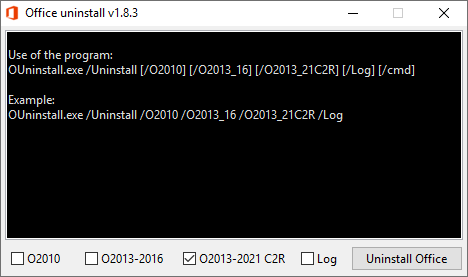 Office Uninstall