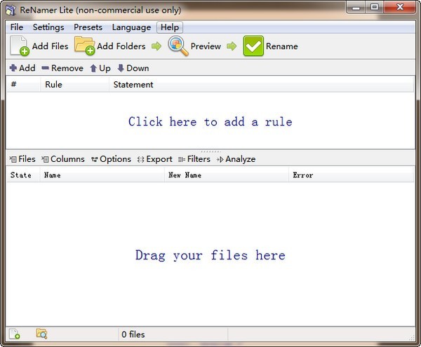 ReNamer Lite(文件批量重命名工具)