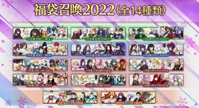 FGO2023新年福袋抽哪个好,FGO国服新年福袋卡池抽取建议2023