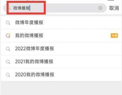 微博2022年度报告怎么查看