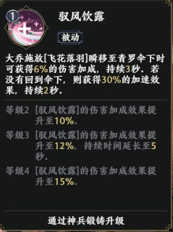 极无双2武将大乔一览