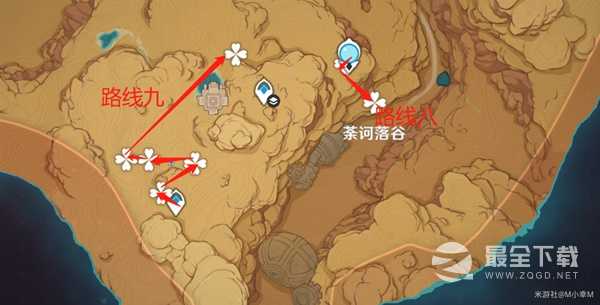 原神赛诺突破材料圣金虫收集路线一览