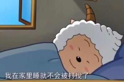 我在家里睡觉就不会被打扰了是什么梗