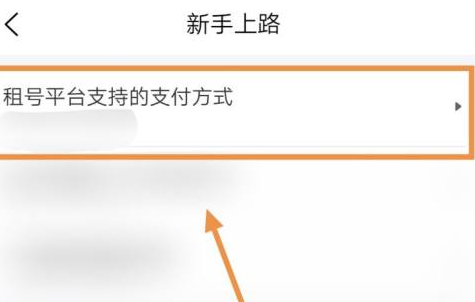 U号租如何查看支持的支付方式？U号租查看支持的支付方式的方法图片4