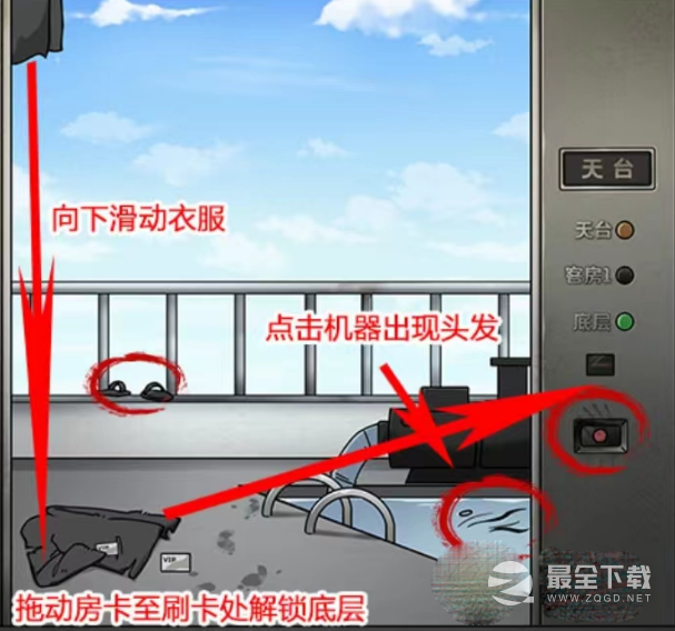 玩梗高手走不出的电梯通关攻略详情