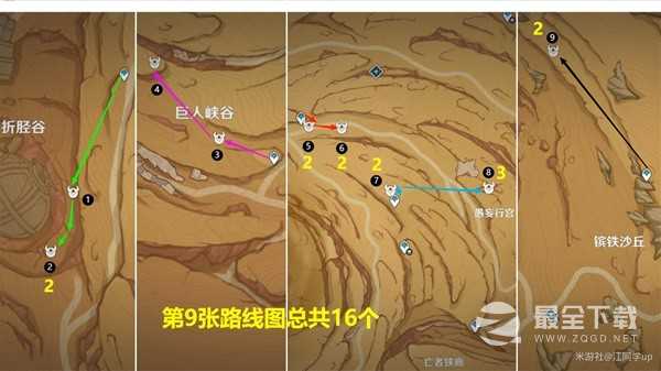 原神遗迹机兵速刷路线介绍