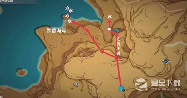 原神3.6版本悼灵花采集路线一览