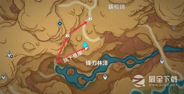 原神3.6版本悼灵花采集路线一览