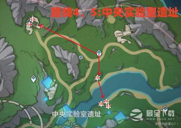 原神莱欧斯利突破材料子探测单元收集路线介绍