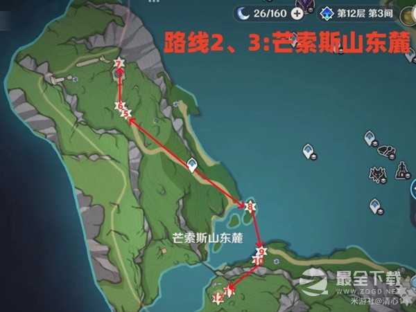 原神莱欧斯利突破材料子探测单元收集路线介绍