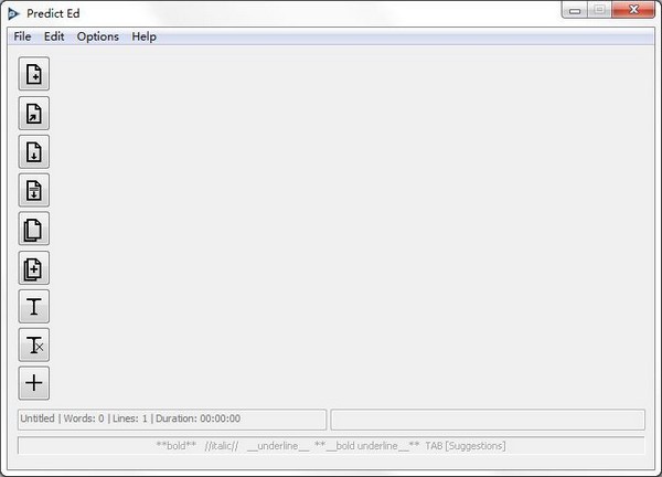 PredictEd(文本编辑器)