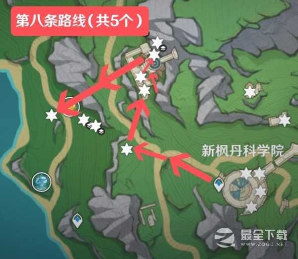 原神子探测单元采集路线介绍